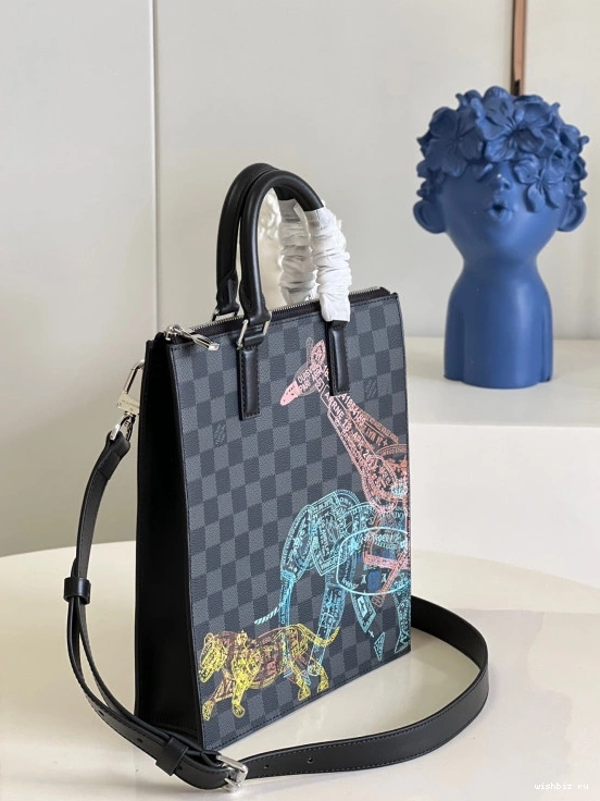 WIS CROSS PLAT VUITTON LOUIS SAC 1017